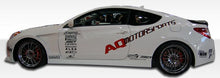 Load image into Gallery viewer, 2010-2016 Hyundai Genesis Coupe 2DR Duraflex Circuit Side Skirts Rocker Panels - 2 Piece