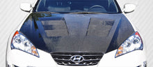 Load image into Gallery viewer, 2010-2012 Hyundai Genesis Coupe 2DR Carbon Creations Circuit Hood - 1 Piece