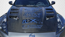 Load image into Gallery viewer, 2009-2020 Nissan 370Z Z34 Carbon Creations Circuit Hood - 1 Piece