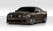 Load image into Gallery viewer, 2010-2012 Ford Mustang Duraflex Circuit Body Kit - 4 Piece - Includes Circuit Front Bumper Cover (105857) Circuit Side Skirts Rocker Panels (105858) Circuit Rear Bumper Cover (105859)