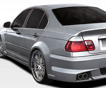 Load image into Gallery viewer, 1999-2005 BMW 3 Series E46 4DR Duraflex I-Design Wide Body Rear Fender Flares - 2 Piece