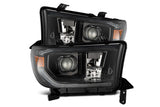 ARex (PRO-Series) Halogen Headlights: Toyota Tundra (07-13) - Alpha-Black w/o Adj (Set)