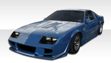 Load image into Gallery viewer, 1982-1992 Chevrolet Camaro Duraflex Xtreme Body Kit - 8 Piece - Includes Xtreme Front Bumper Cover (106777) Xtreme Side Skirts Rocker Panels (103706) Xtreme Rear Bumper Cover (106778) Xtreme Hood (106452) Xtreme Rear Wing Trunk Lid Spoiler (106454)