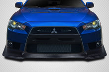 Load image into Gallery viewer, 2008-2015 Mitsubishi Lancer Evolution 10 Carbon Creations VR-S Front Lip Under Spoiler Air Dam - 1 Piece