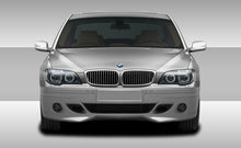 Load image into Gallery viewer, 2006-2008 BMW 7 Series E65 E66 Polyurethane Eros Version 1 Front Lip Under Spoiler Air Dam - 1 Piece