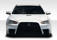 Load image into Gallery viewer, 2008-2017 Mitsubishi Lancer Duraflex Evo X Look Front Bumper Cover - 1 Piece