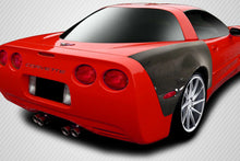 Load image into Gallery viewer, 1997-2004 Chevrolet Corvette C5 2dr Carbon Creations ZR Edition Rear Fenders - 2 Piece