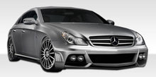 Load image into Gallery viewer, 2006-2011 Mercedes CLS Class C219 W219 Duraflex W-1 Body Kit - 4 Piece - Includes W-1 Front Bumper Cover (107130) W-1 Side Skirts Rocker Panels (107131) W-1 Rear Bumper Cover (107132)