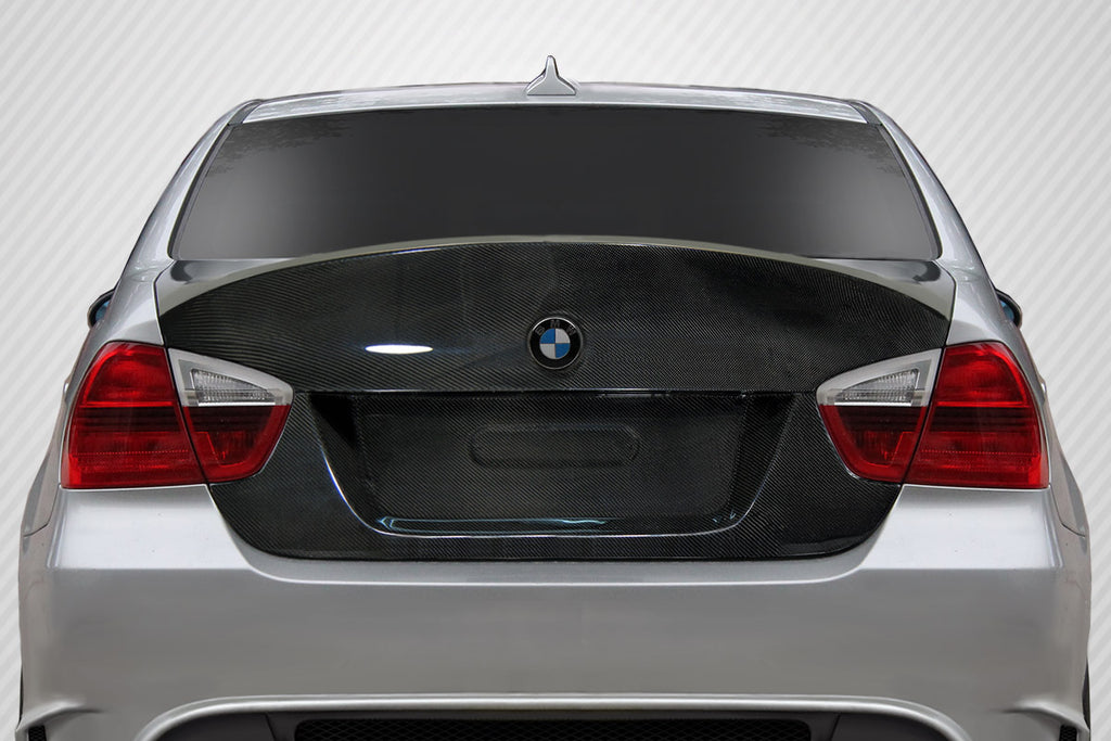 2006-2008 BMW 3 Series E90 4DR Carbon AF-1 Trunk Lid ( CFP ) - 1 Piece