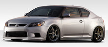 Load image into Gallery viewer, 2011-2013 Scion tC Duraflex X-5 Body Kit - 5 Piece - Includes X-5 Front Lip Under Spoiler Air Dam (107596) X-5 Side Skirts Rocker Panels (107598) X-5 Rear Add On Bumper Spat Extensions (107600)