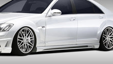Load image into Gallery viewer, 2007-2013 Mercedes S Class W221 Eros Version 2 Side Skirts Rocker Panels - 2 Piece