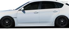 Load image into Gallery viewer, 2008-2014 Subaru Impreza STI 4DR / 5DR / 2011-2014 Impreza WRX 4DR / 5DR Duraflex C-Speed 2 Side Skirts Rocker Panels - 2 Piece