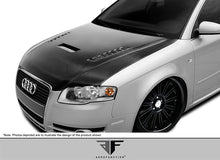 Load image into Gallery viewer, 2006-2008 Audi A4 S4 B7 Carbon AF-1 Hood ( CFP ) - 1 Piece