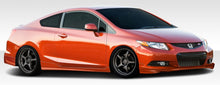Load image into Gallery viewer, 2012-2013 Honda Civic Si 2DR Duraflex H-Sport Body Kit - 6 Piece - Includes H-Sport Front Add Ons Spat Extensions (107951) H-Sport Side Skirts (107952) H-Sport Rear Add Ons Spat Extensions (107953)