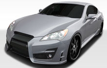 Load image into Gallery viewer, 2010-2012 Hyundai Genesis Coupe 2DR Duraflex TP-R Body Kit - 6 Piece - Includes TP-R Front Bumper Cover (107749) TP-R Side Skirts Rocker Panels (107750) TP-R Rear Lip Under Spoiler Air Dam Add On Bumper Spat Extensions (107751)