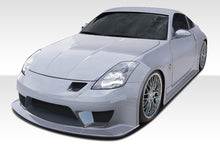 Load image into Gallery viewer, 2003-2008 Nissan 350Z Z33 Duraflex J-Spec 2 Body Kit - 4 Piece - Includes J-Spec 2 Front Bumper Cover (107832) J-Spec 2 Side Skirts Rocker Panels (107833) J-Spec 2 Rear Lip Under Spoiler Air Dam (107834)