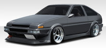 Load image into Gallery viewer, 1984-1987 Toyota Corolla 2DR / HB Duraflex MB-R Body Kit - 4 Piece - Includes MB-R Front Bumper Cover (107846) MB-R Side Skirts Rocker Panels (107847) MB-R Rear Bumper Cover (107848)