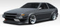 1984-1987 Toyota Corolla 2DR / HB Duraflex MB-R Body Kit - 4 Piece - Includes MB-R Front Bumper Cover (107846) MB-R Side Skirts Rocker Panels (107847) MB-R Rear Bumper Cover (107848)
