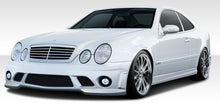 Load image into Gallery viewer, 1998-2002 Mercedes CLK W208 Duraflex C63 Look Body Kit - 4 Piece - Includes C63 Look Front Bumper Cover (108054) C63 Look Side Skirts Rocker Panels (108055) C63 Look Rear Bumper Cover (108056)