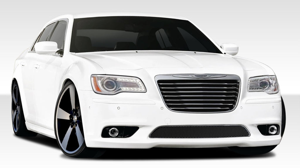 2011-2014 Chrysler 300 Duraflex SRT Look Body Kit - 3 Piece - Includes SRT Look Front Bumper Cover (108032) SRT Look Rear Bumper Cover (108033) SRT Look Rear Wing Trunk Lid Spoiler (108034)