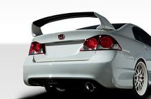 Load image into Gallery viewer, 2006-2011 Honda Civic 4DR Duraflex Type R Rear End Conversion Kit - 3 Piece - Includes Type R Conversion Rear Bumper Cover (107738) Type R Conversion Trunk (108064)