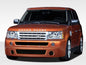 2006-2009 Land Rover Range Rover Sport Duraflex AR-D Body Kit - 3 Piece - Includes AR-D Front Lip Under Spoiler Air Dam (108132) AR-D Rear Add On Bumper Spat Extensions (108133)