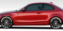 Load image into Gallery viewer, 2008-2013 BMW 1 Series E82 E88 Duraflex M Sport Look Side Skirts Rocker Panels - 2 Piece