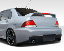Load image into Gallery viewer, 2002-2003 Mitsubishi Lancer Duraflex Evo X Look Rear Bumper Cover - 1 Piece