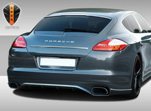 Load image into Gallery viewer, 2010-2013 Porsche Panamera Eros Version 2 Rear Lip Under Spoiler Air Dam - 1 Piece