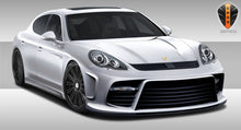 Load image into Gallery viewer, 2010-2013 Porsche Panamera Eros Version 4 Body Kit - 4 Piece - Includes Eros Version 4 Front Bumper Cover (108285) Eros Version 4 Side Skirts Rocker Panels (108286) Eros Version 4 Rear Bumper Cover (108287)