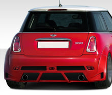 Load image into Gallery viewer, 2002-2006 Mini Cooper / Cooper S R50 R53 2005-2008 Cooper convertible R52 Duraflex Type Z Wide Body Rear Bumper Cover - 1 Piece