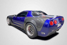 Load image into Gallery viewer, 1997-2004 Chevrolet Corvette C5 Convertible Z06 Carbon Creations ZR Edition Rear Fenders - 2 Piece