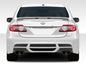 2011-2013 Toyota Corolla Duraflex W-1 Rear Bumper Cover - 1 Piece
