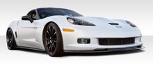 Load image into Gallery viewer, 2005-2013 Chevrolet Corvette C6 Z06 GS ZR1 Duraflex GT500 Body Kit - 4 Piece - Includes GT500 Front Lip Under Spoiler Air Dam (108406) GT500 Side Splitters (108408) GT500 Rear Diffuser (108410)