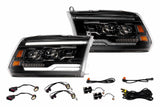 XB Evo Hybrid Headlights: 09-18 Dodge Ram (Set)