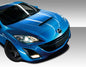 2010-2013 Mazda 3 Duraflex M-Speed Hood - 3 Piece