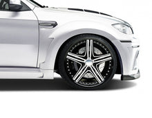 Load image into Gallery viewer, 2008-2014 BMW X6 X6M E71 AF-5 Wide Body Front Fenders ( GFK ) - 4 Piece