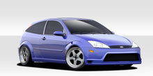 Load image into Gallery viewer, 2000-2004 Ford Focus HB Duraflex GT300 Body Kit - 4 Piece - Includes GT300 Front Bumper Cover (108818) Pro-DTM Side Skirts Rocker Panels (100045) Evo Rear Bumper Cover (100052)