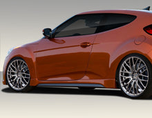 Load image into Gallery viewer, 2012-2017 Hyundai Veloster Duraflex Turbo Look Side Skirts Rocker Panels - 2 Piece