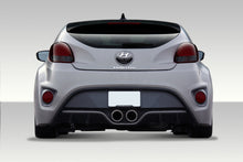 Load image into Gallery viewer, 2012-2017 Hyundai Veloster Duraflex Turbo Look Rear Bumper Cover - 1 Piece
