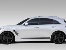Load image into Gallery viewer, 2009-2017 Infiniti FX35 FX50 QX70 Duraflex CT-R Side Skirt Rocker Panels - 2 Piece