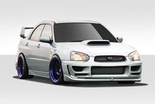 Load image into Gallery viewer, 2004-2005 Subaru Impreza Duraflex Harmon Body Kit - 4 Piece - Includes Harmon Front Bumper Cover (109026) Z-Speed Side Skirts Rocker Panels (104167) Z-Speed Rear Bumper Cover (104168)