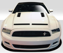 Load image into Gallery viewer, 2013-2014 Ford Mustang / 2010-2014 Mustang GT500 Duraflex GT500 Hood - I Piece
