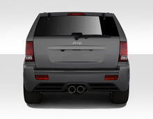Load image into Gallery viewer, 2005-2010 Jeep Grand Cherokee Duraflex SRT Look Rear Bumper Cover - 1 Piece