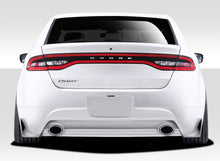 Load image into Gallery viewer, 2013-2016 Dodge Dart Duraflex Racer Rear Lip Under Spoiler Air Dam (dual exhaust) - 1 Piece