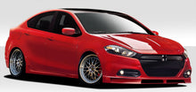 Load image into Gallery viewer, 2013-2016 Dodge Dart Duraflex Racer Body Kit (dual exhaust) - 4 Piece - Includes Racer Front Lip Under Spoiler Air Dam (109329) Racer Rear Lip Under Spoiler Air Dam (109331) Racer Side Skirt Rocker Panels (109332)