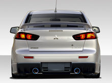 Load image into Gallery viewer, 2008-2017 Mitsubishi Lancer Duraflex Evo X V3 Rear Bumper Cover - 1 Piece