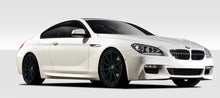 Load image into Gallery viewer, 2011-2018 BMW 6 Series F12 F13 Duraflex M Sport Look Body Kit - 4 Piece - Includes M Sport Look Front Bumper Cover (109292) M Sport Look Side Skirt Rocker Panels (109293) M Sport Look Rear Bumper Cover (109294)