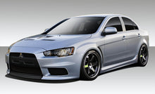 Load image into Gallery viewer, 2008-2017 Mitsubishi Lancer Duraflex Evo X V3 Body Kit - 6 Piece - Includes Evo X V3 Front Bumper Cover (109413) Evo X V3 Side Skirt Rocker Panels (109414) Evo X V3 Rear Bumper Cover (109415) Evo X V3 Fenders (109416)