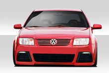 Load image into Gallery viewer, 1999-2004 Volkswagen Jetta Duraflex R Look Front Bumper Cover - 1 Piece